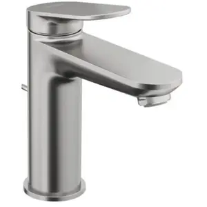 Duravit - Mitigeur lavabo duvarit Wave m avec vidage inox brossé pas cher