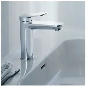 Duravit Mitigeur lavabo M Wave bec 122 mm, sans vidage, chrome pas cher