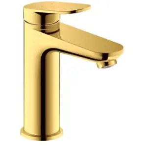 Duravit - Mitigeur lavabo duvarit Wave m sans vidage doré poli pas cher