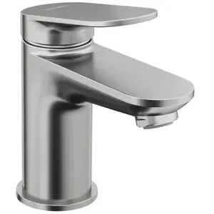 Mitigeur lavabo DURAVIT Wave S sans vidage inox brossé pas cher