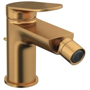 Mitigeur bidet DURAVIT Wave bronze brossé pas cher