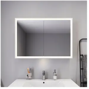 Duravit L-Cube Armoire de toilette 2 portes, LC7552018181010,Vendu parkaufland