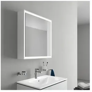 Duravit L-Cube Armoire de toilette 1 porte, LC7550L18181000, pas cher