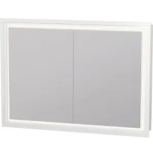 Duravit L-Cube Armoire de toilette 2 portes, LC7652018180000,Vendu parkaufland