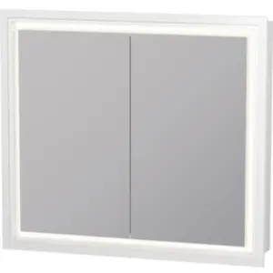 Duravit L-Cube Armoire de toilette 2 portes, LC7651049490000, pas cher