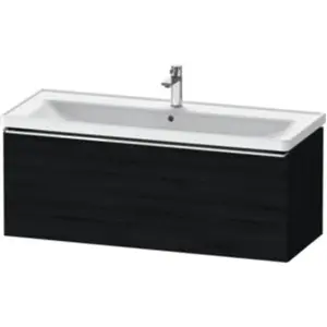 Comparateur de prix : Duravit Meuble sous-lavabo D-Neo 118,4x45,2x44 cm, 1 tiroir, blanc, chêne noir