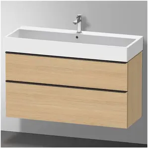 Comparateur de prix : Duravit D-Neo Meuble sous-vasque, 2 tiroirs, DE43750BD300000, DE437503030