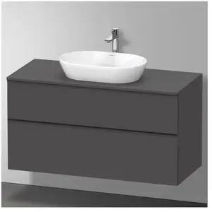 Duravit D-Neo Meuble sous-vasque, 2 tiroirs, DE49690BD490000, DE496904949 pas cher