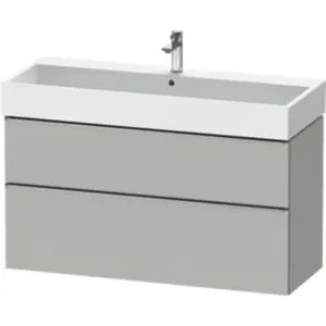 Comparateur de prix : Duravit Meuble sous-lavabo D-Neo 118,4x44,2 cm, ES chêne/gris, 1 tiroir, 1 porte