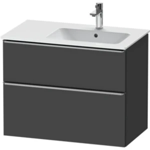 Comparateur de prix : Duravit Meuble sous lavabo D-Neo 81x46,2 cm, 1 porte, droite, gris mat