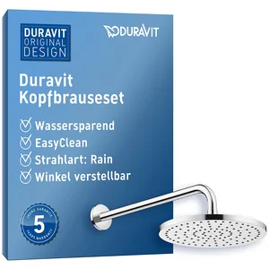 Duravit UV0752001010 universellement Assortiment de douches de tête, Chrome pas cher