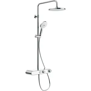 Duravit TH4382008005 Système de Douche, Chrome/Blanc pas cher