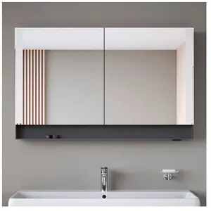 Duravit Qatego Armoire de toilette, 2 portes, QA7153049490000, pas cher