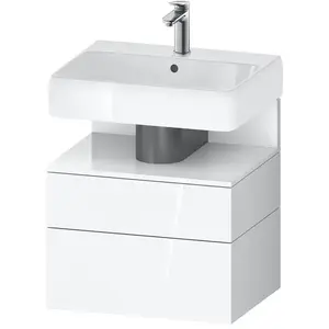 Duravit Qatego Meuble sous-vasque, 2 tiroirs, QA4393022220000, pas cher
