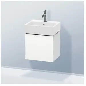 Duravit L-Cube Meuble sous-vasque, 1 porte, LC6245L8484, pas cher