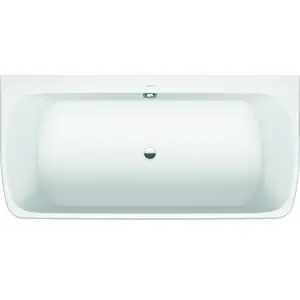 Comparateur de prix : Duravit Qatego Baignoire semi-îlot, avec tablier, 700615000000000,