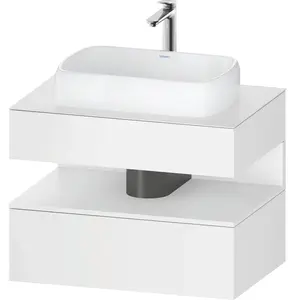 Duravit Qatego Meuble sous-vasque, 2 tiroirs, QA4730018180000, pas cher