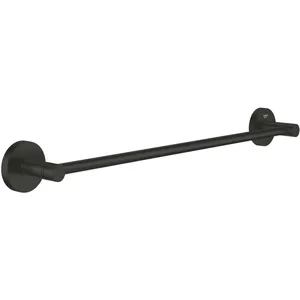 Comparateur de prix : Grohe - QuickFix Start - Porte-serviettes, longueur 50 cm, noir mat 411972430