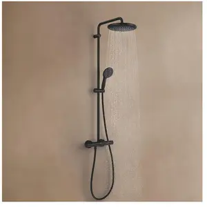 Comparateur de prix : Colonne de douche thermostatique Vitalio Start 250 noire Grohe