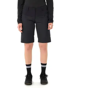 Comparateur de prix : Vaude - Women's Qimsa Shorts II - Cuissard VTT femme Black - EU 38