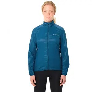 Vaude - Matera Air Jacket - Coupe-vent vélo femme Shore Blue - EU 38