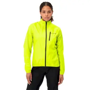 Vaude - Women's Drop Jacket III - Coupe-vent vélo femme Neon Yellow/Neon Yellow - EU 36 pas cher