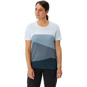 Vaude - Women's Moab T-Shirt Vi - T-shirt technique taille 44, gris pas cher