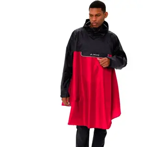 Comparateur de prix : Vaude - Valero Poncho - Veste hardshell taille XXL, rouge