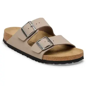 Birkenstock Arizona Birko-Flor Femme - Marron, Marron 41 pas cher