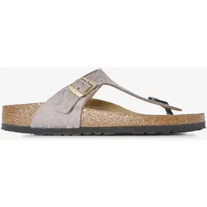 BIRKENSTOCK Pantoletten GIZEH gris clair | 41 pas cher