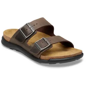 Birkenstock - Arizona CT W LEOI - Sandales femme Habanna - 39 - Normal pas cher