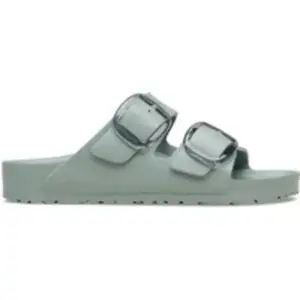 Sandales Birkenstock Arizona Big Buckle étroites bleu terne femme - 42 pas cher