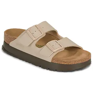 Birkenstock pour femme. 1031261 Sandales Arizona Flex Platform beige (39), 3 à 5 cm, Aucun, Casuel pas cher