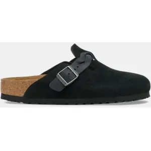 Sandales BIRKENSTOCK - BOSTON BRAIDED SUEDE LEATHER pas cher