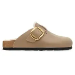 BIRKENSTOCK Sabots BOSTON BIG BUCKLE marron clair | 36 pas cher