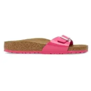Sandales Birkenstock Madrid Birko-Flor Rose 36 Étroit 1030872 pas cher