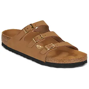 Sandales femme Birkenstock Florida Nubuck Marron 41 1031867 pas cher