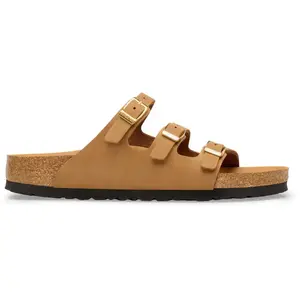 Sandales femme Birkenstock Florida Nubuck Marron 38 1031867 pas cher