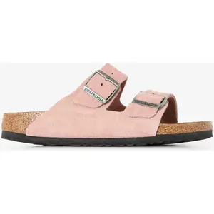 Comparateur de prix : Arizona Suede - Narrow par Birkenstock Rose 39 Femme