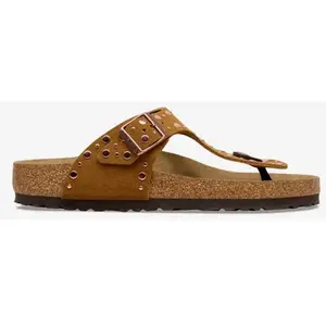 Birkenstock Gizeh Rivet Mink Camel pas cher