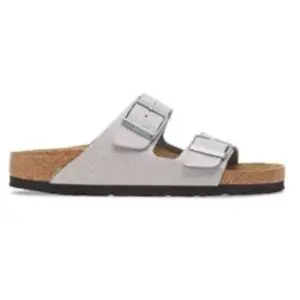 Sandales femme Birkenstock Arizona BS Synthetik Gris 42 1030101 pas cher