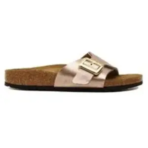 Sandales femme Birkenstock Catalina Cushion Birko-Flor Blanc 36 Étroit 1029416 pas cher