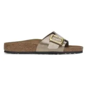 Sandales femme Birkenstock Catalina Cushion Birko-Flor Blanc 41 Étroit... pas cher