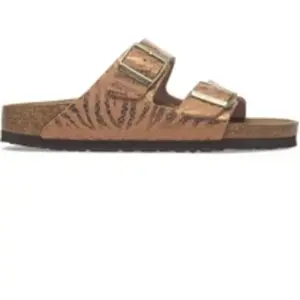 Sandales femme Birkenstock Arizona BS Synthetik Marron 40 Étroit 1029509 pas cher