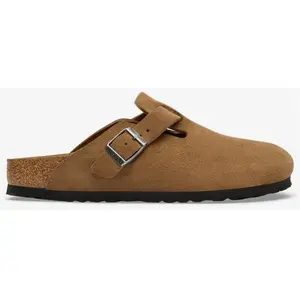 Birkenstock - Boston LEVE - Sandales Dark Tea - 38 - Étroit pas cher