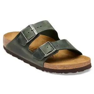 Birkenstock - Arizona LEOI - Sandales Thyme - 42 - Normal pas cher