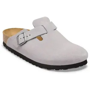Birkenstock - Boston LEVE - Sandales Lavender Sky - 41 - Étroit pas cher
