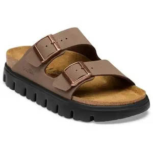 Birkenstock - Arizona Chunky BFBC - Sandales femme Mocca - 39 - Étroit pas cher