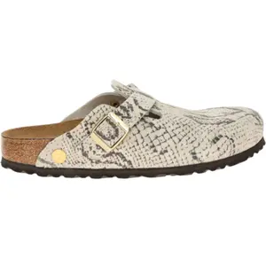 BIRKENSTOCK Pantoletten BOSTON RIVET gris | 39 pas cher