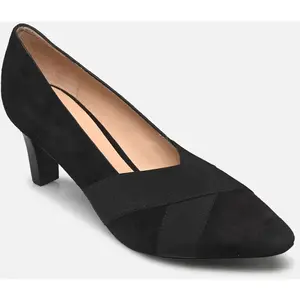 Comparateur de prix : Peter Kaiser Escarpins 72443, daim, noir, pour femme, Noir , 38.5 EU